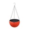 Hanging Basket Planter Premium Round Plastic Garden Pot with Drainer & Chain for Hanging Flowers
