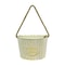 Decorative Hanging Flower Pot Semi Round Wall Basket For Garden Courtyard Balcony 3