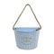 Decorative Hanging Flower Pot Semi Round Wall Basket For Garden Courtyard Balcony 4