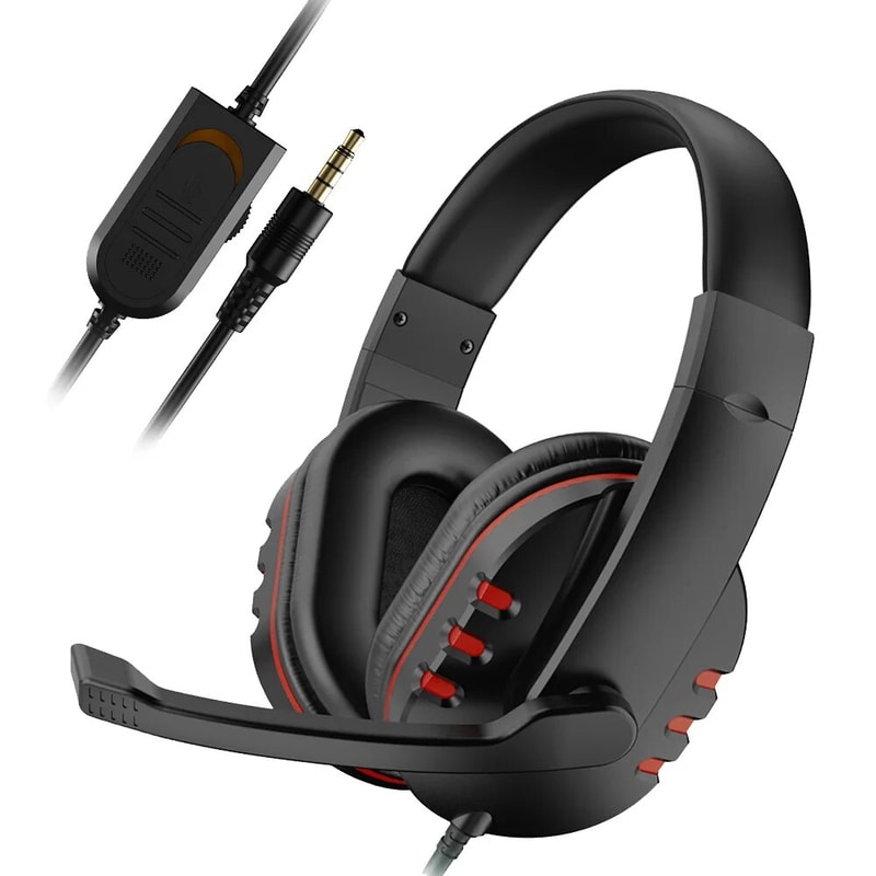 Wired Gaming Headset With Microphone For PlayStation And PC Immersive Sound Experience 4