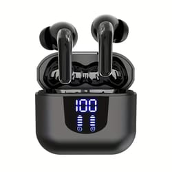 wireless earphones with heavy bass noise reduction and ultra long battery life for calls and gaming mode