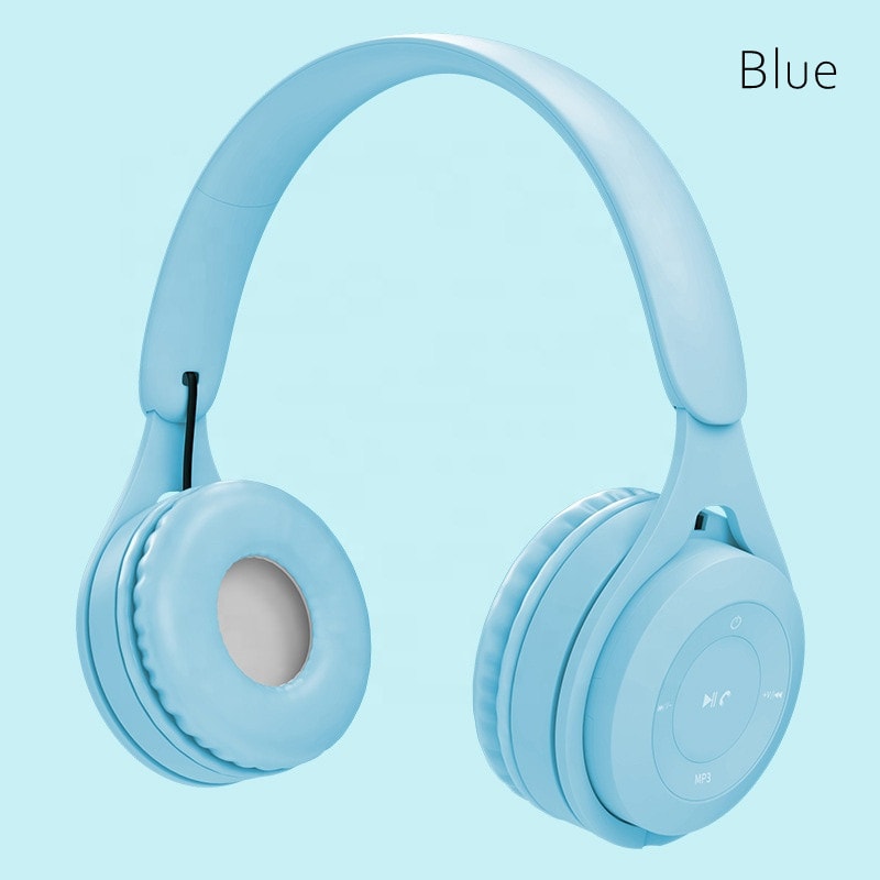 Wireless Bluetooth Gaming Headset with Mic - Macaron Headphones for Mobile & Tablet