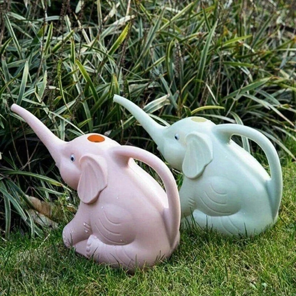 ElephantShaped Cute Watering Can Small Household Gardening Tool 4