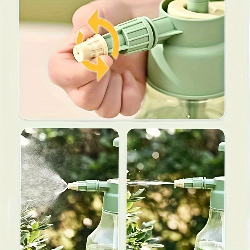 Plastic Watering Can Air Pressure Spray Bottle Garden Tools & Supplies