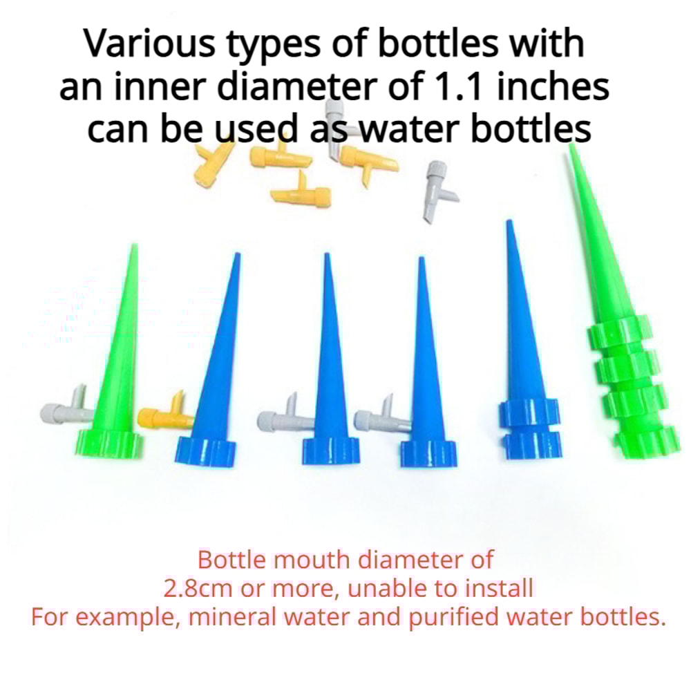 Adjustable Automatic Watering System for Flower Pots Self Watering Dripper for Home & Balcony Gardens