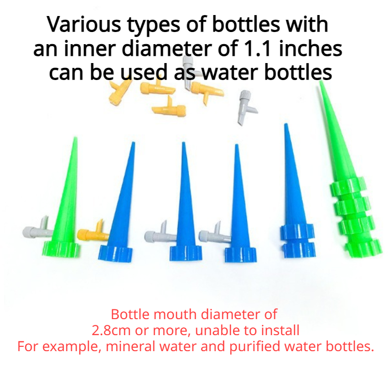 Adjustable Automatic Watering System for Flower Pots Self Watering Dripper for Home & Balcony Gardens