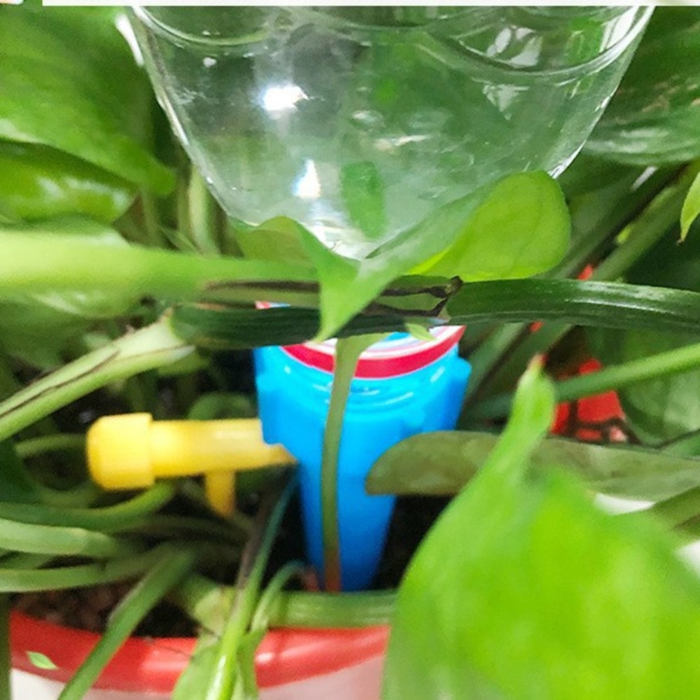 Adjustable Automatic Watering System for Flower Pots Self Watering Dripper for Home & Balcony Gardens