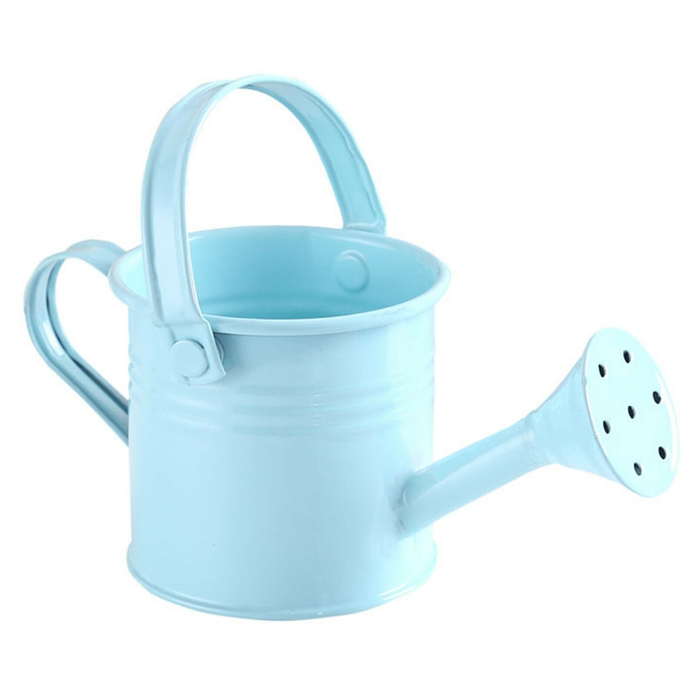 Large Capacity Metal Watering Can Perfect For Kids Adults Small Garden Flower Spraying Pot 7