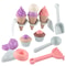 Childrens Ice Cream Cone Beach Play Set With Backpack Perfect Sand Digging And Snow Play Tools For 1
