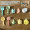 Beach Toys for Kids Sand Toys Set with Bucket Shovel and Rake Fun Outdoor Sandbox Play Set for Toddlers