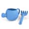 Baby Beach Toy Set for Kids Sand Play Rake Watering Pot & Silicone Beach Tools for Outdoor Fun