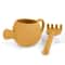 Baby Beach Toy Set for Kids Sand Play Rake Watering Pot & Silicone Beach Tools for Outdoor Fun