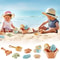 Baby Beach Toys Play Set For Kids Shovels Buckets And Water Play Tools For Outdoor Fun 0