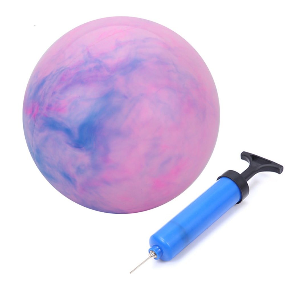 Marbleized Inflatable Bouncy Balls For Kids Perfect For Indoor Outdoor Play 4