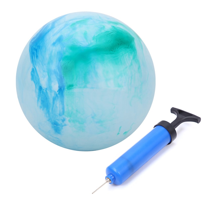 Marbleized Inflatable Bouncy Balls For Kids Perfect For Indoor Outdoor Play 8