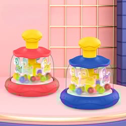 baby press rotating spinning animal toy interactive educational gift for toddlers