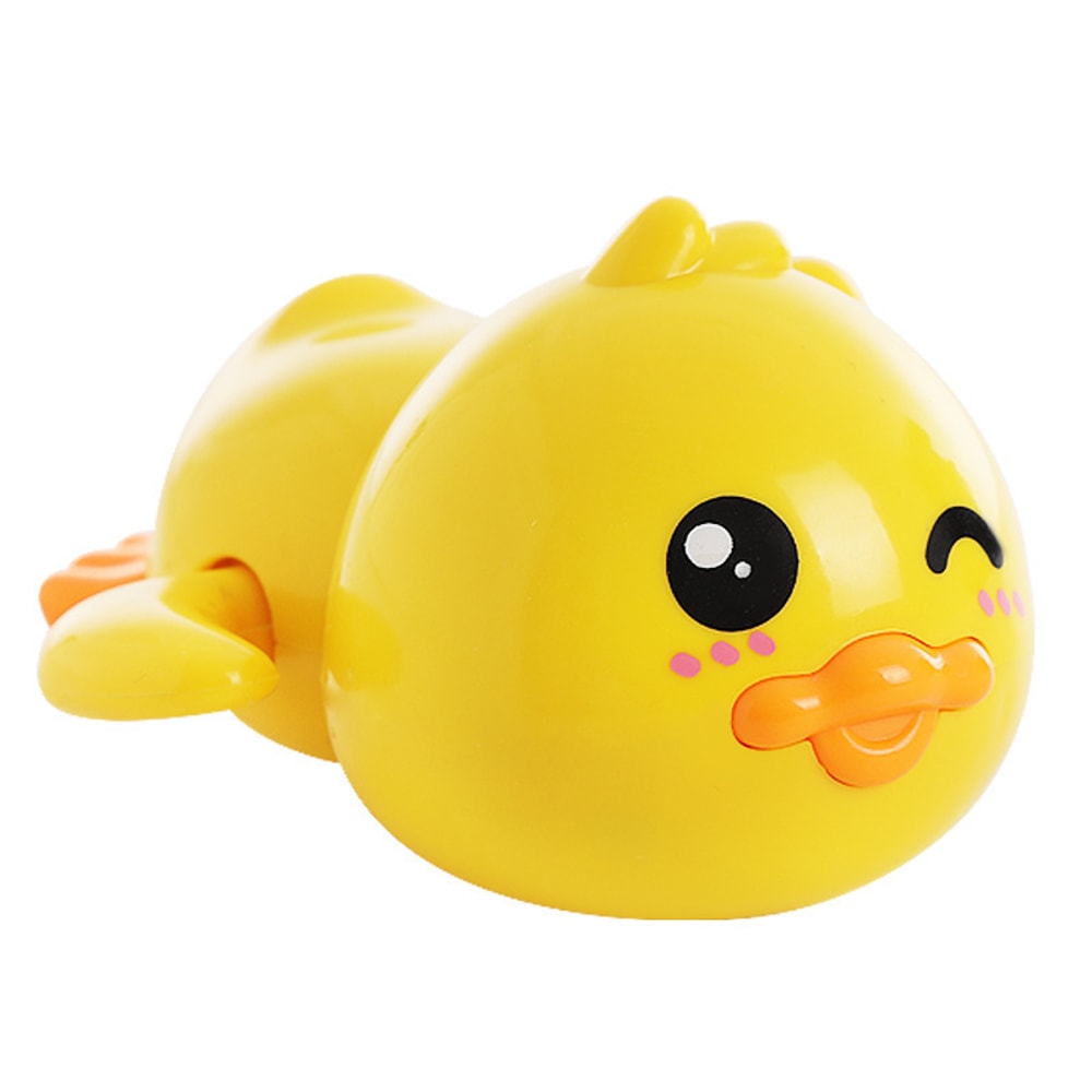 Cute Floating Duck Bath Toy For Toddlers Wind Up Swimming Bath Toy For Newborns Boys Girls 8