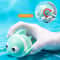 Cute Swimming Clown Fish Bath Toy For Toddlers Floating Wind Up Bathtub Toy For Newborns And Babies 1