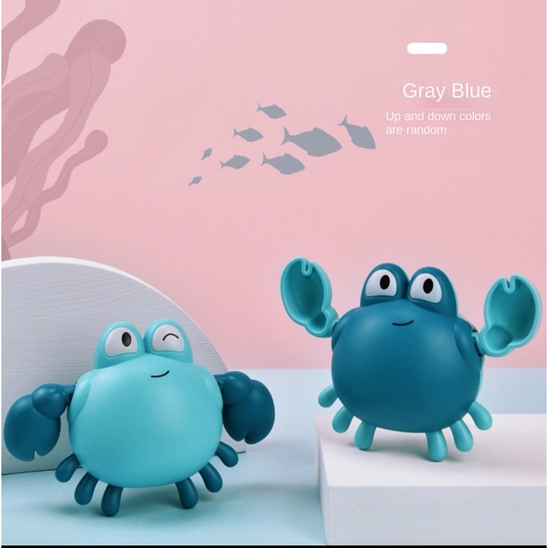 Cute Swimming Clown Fish Bath Toy For Toddlers Floating Wind Up Bathtub Toy For Newborns And Babies 9