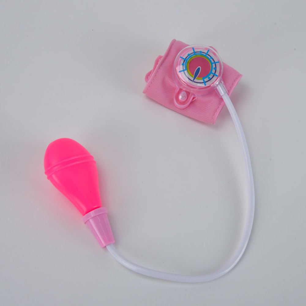 Childrens Doctor Play Set With Realistic Sphygmomanometer Medical Toy For Toddlers And Kids 4