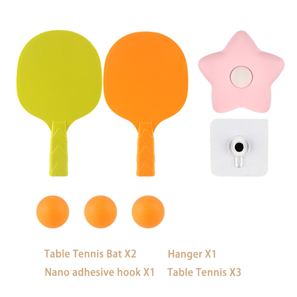 Childrens Parent Child Hanging Table Tennis Trainer Indoor Practice Sensory Toy For Kids Fun Birthd 4