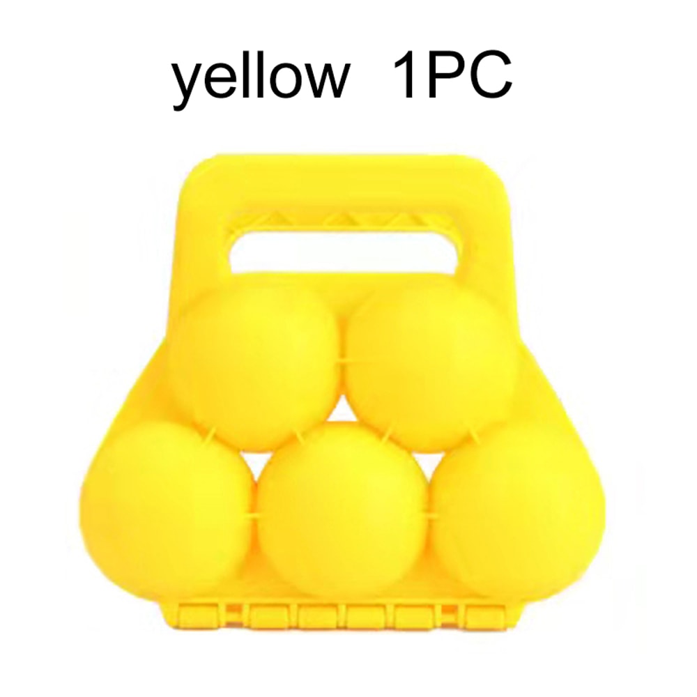 Snowball Maker Mold for Kids Winter Cartoon Snow Mold Tongs for Snowball Fights & Outdoor Fun