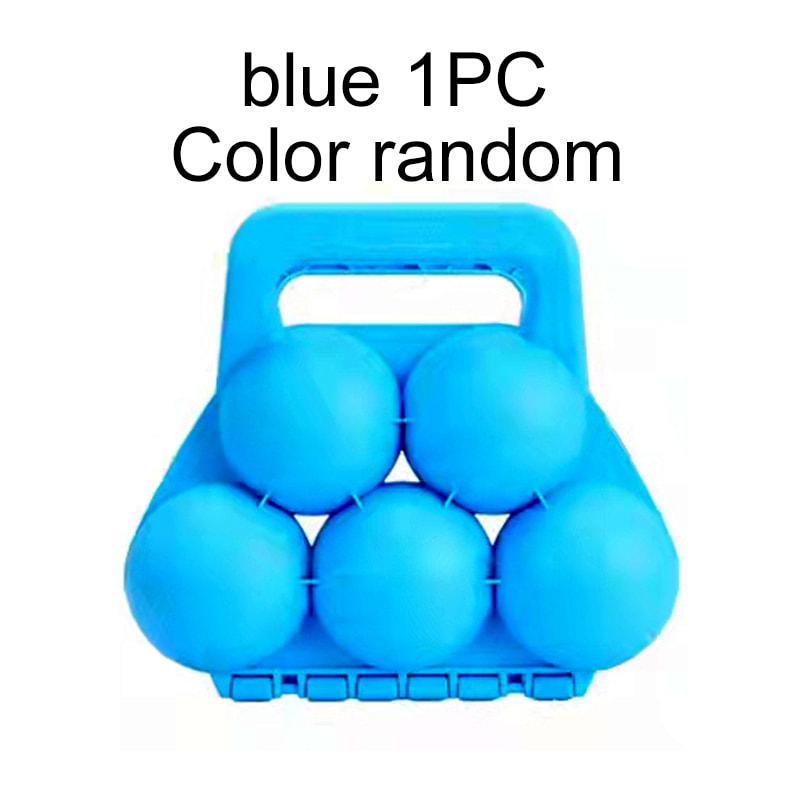 Snowball Maker Mold for Kids Winter Cartoon Snow Mold Tongs for Snowball Fights & Outdoor Fun