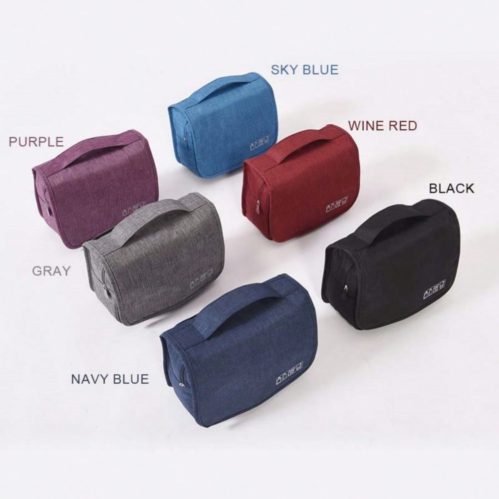 Large Capacity Hanging Toiletry Bag Travel Organizer for Men & Women