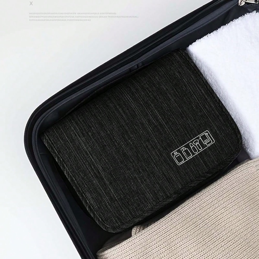 Large Capacity Hanging Toiletry Bag Travel Organizer for Men & Women
