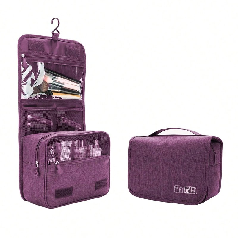 Large Capacity Hanging Toiletry Bag Travel Organizer for Men & Women