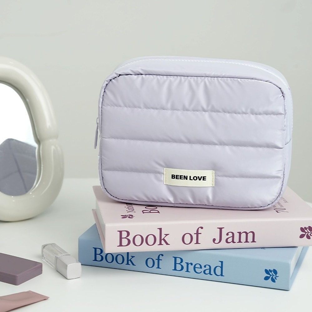 Large Capacity Travel Makeup Bag Cosmetic Organizer With Handle 2