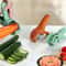 Multi Functional Stainless Steel Vegetable And Fruit Slicer Versatile Kitchen Salad Slicing Machine 0