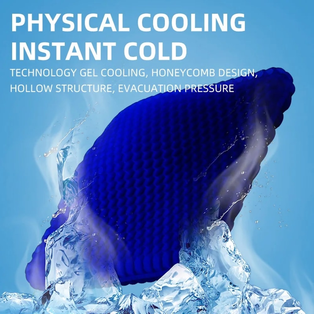 Cooling Gel Seat Cushion For Tailbone Relief Breathable Honeycomb Seat Pad For Office Chair Car Wh 2