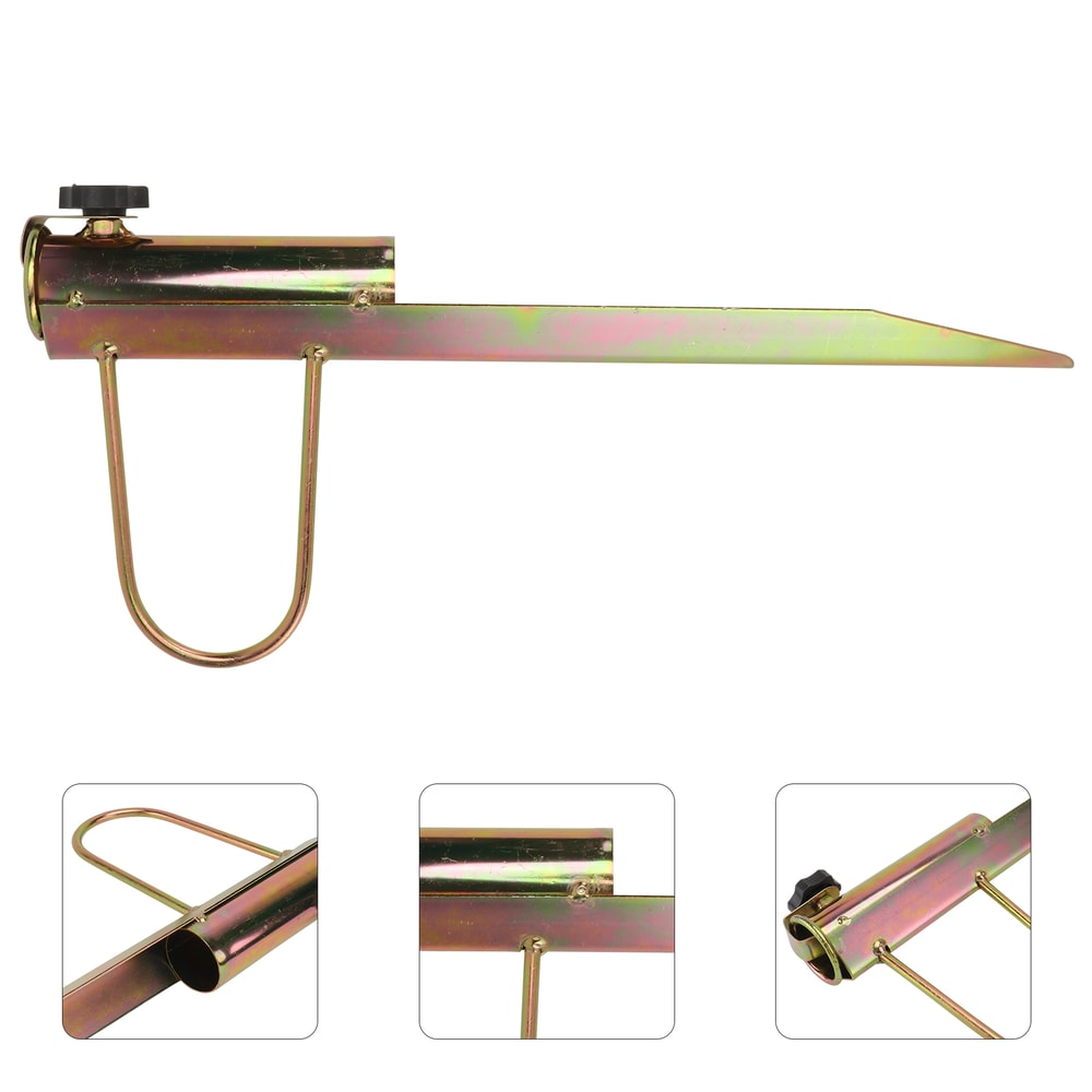 Heavy Duty Beach Umbrella Anchor Metal Parasol Ground Stake for Sand Grass and Patio