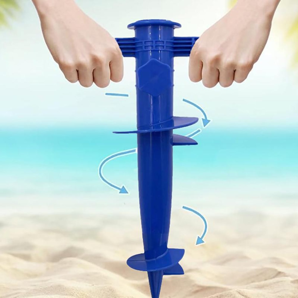 Universal Beach Umbrella Sand Anchor Stand For Patio And Garden 3