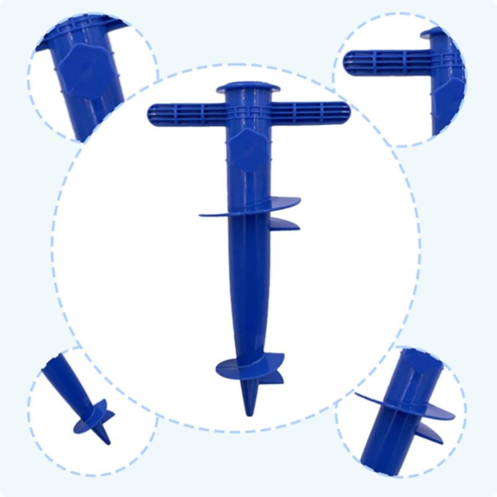 Universal Beach Umbrella Sand Anchor Stand For Patio And Garden 4