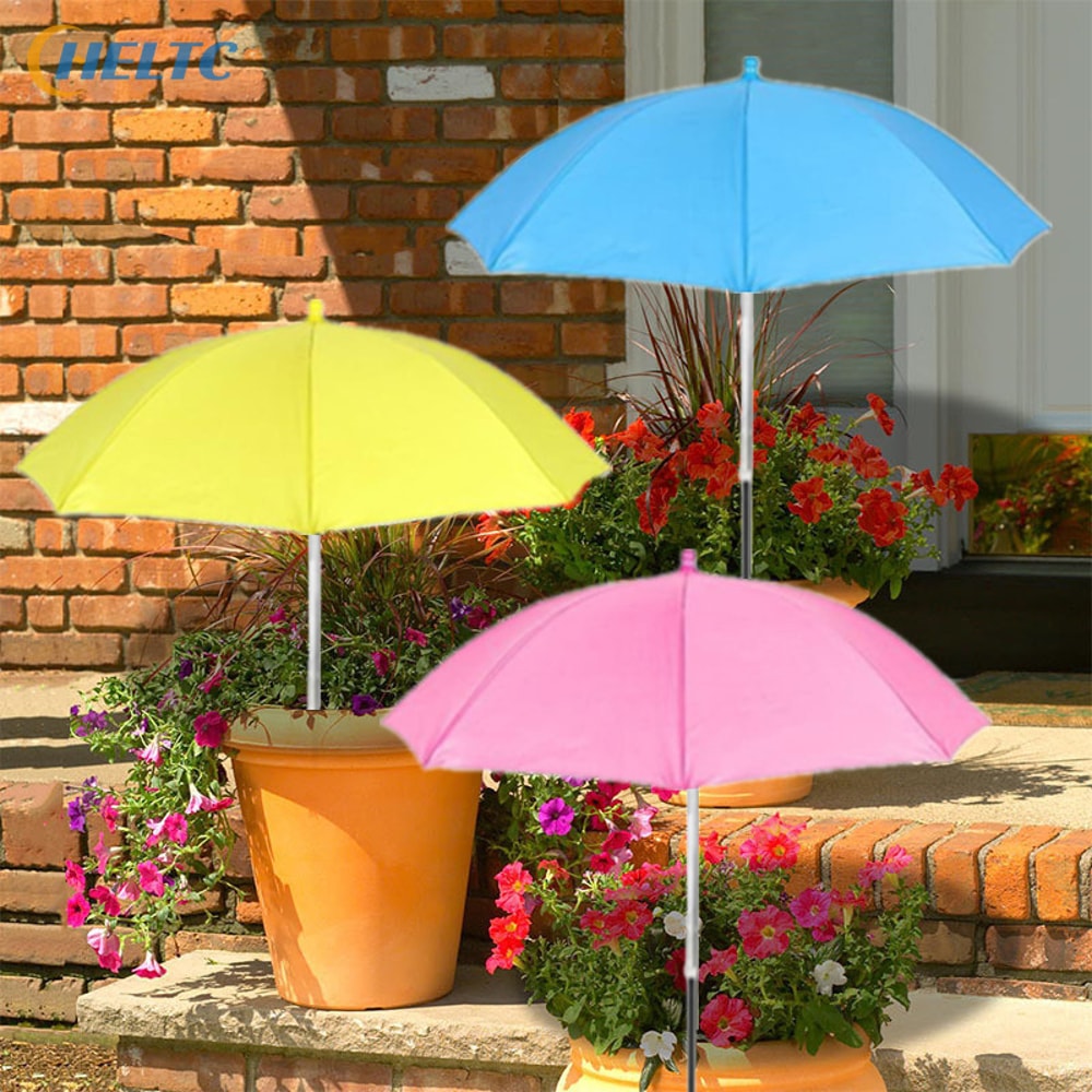 Adjustable Plant Umbrella For Outdoor Plants Sun Shade Cover For Potted Flowers And Garden Beds 0