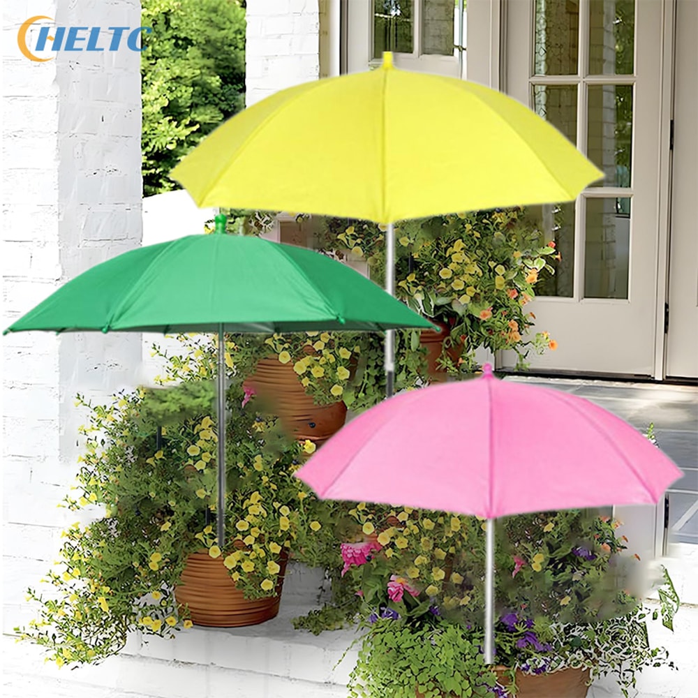 Adjustable Plant Umbrella For Outdoor Plants Sun Shade Cover For Potted Flowers And Garden Beds 1