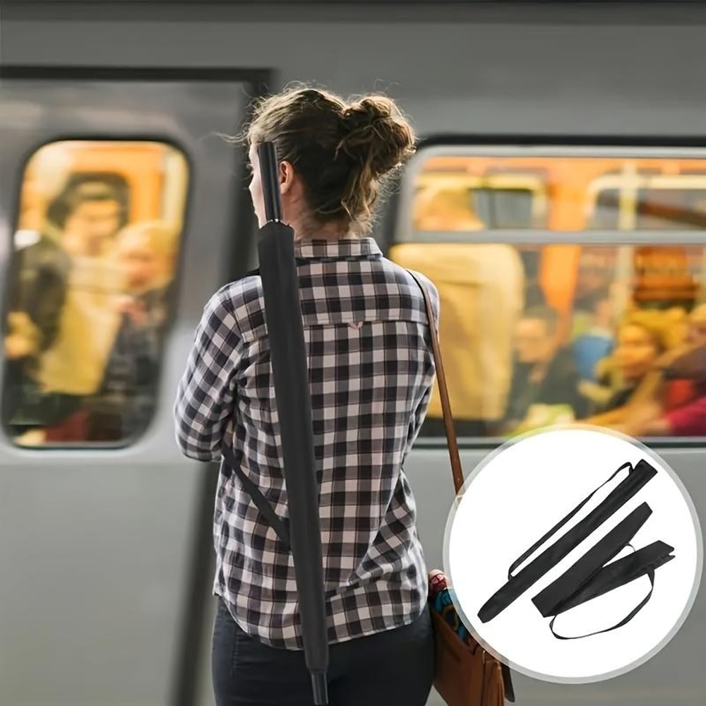 Portable Umbrella Storage Bag Waterproof Wet Umbrella Holder for Car Travel and Daily Commute