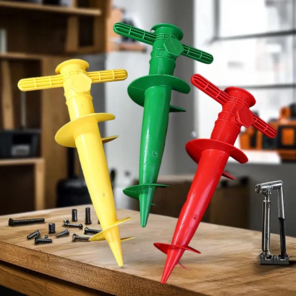 Universal Beach Umbrella Anchor Spike Portable Sand And Garden Umbrella Holder 4