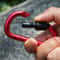 Lightweight Aluminum Carabiner Clip D Ring Keychain For Travel And Camping 2
