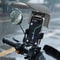 Universal motorcycle phone mount with Sun Visor Rain Shield for Bikes and Scooters