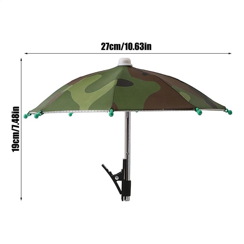 Universal Phone Umbrella For Sun Anti Glare Cell Phone Sun Shade Clip 5