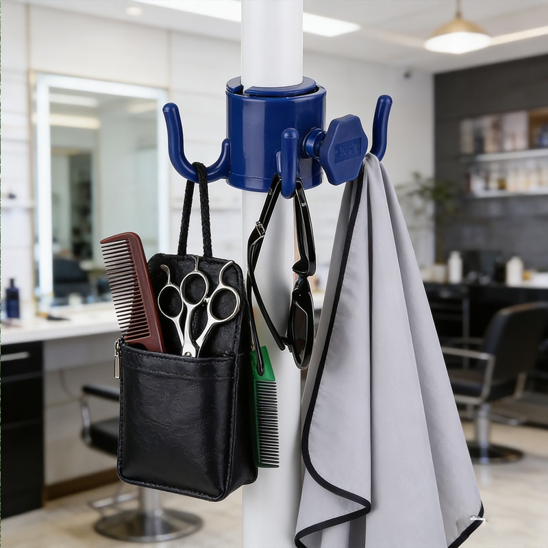 Sand Free Beach Umbrella Hook for Towels Bags and Hats Portable Umbrella Pole Organizer