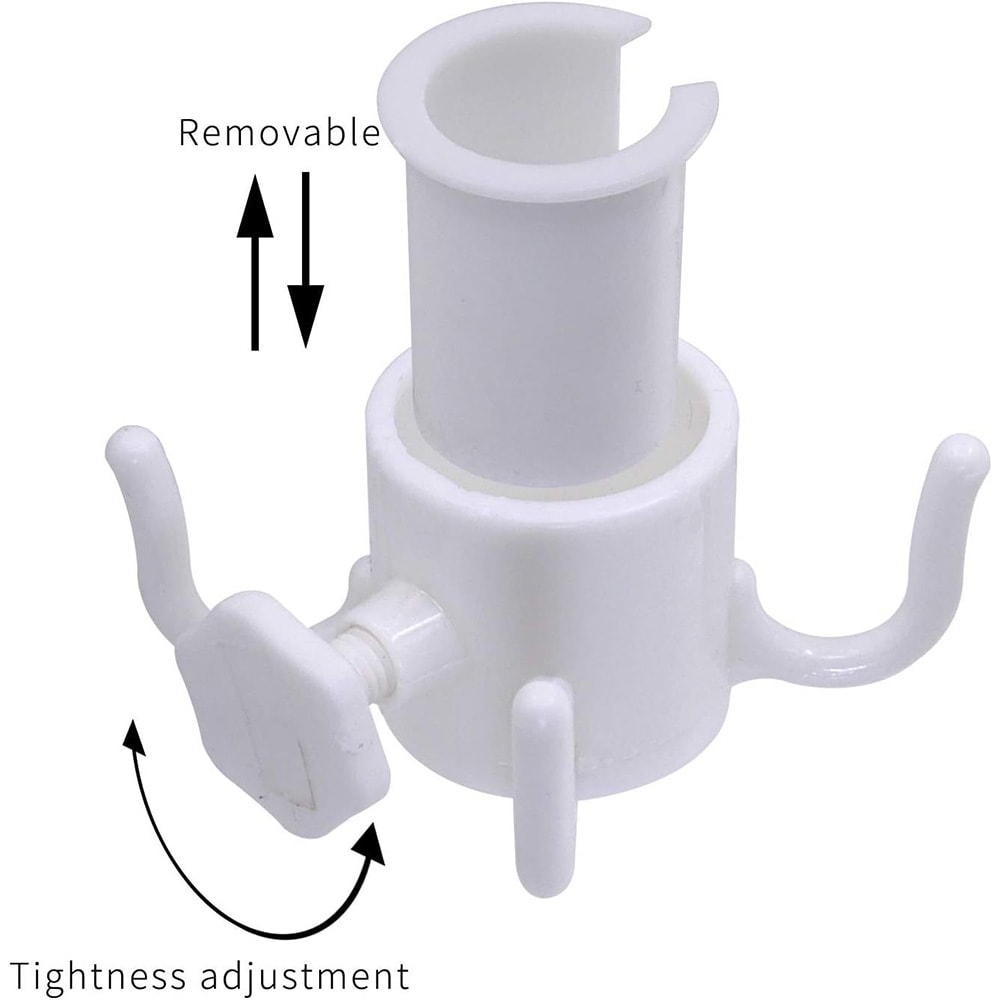 Sand Free Beach Umbrella Hook for Towels Bags and Hats Portable Umbrella Pole Organizer