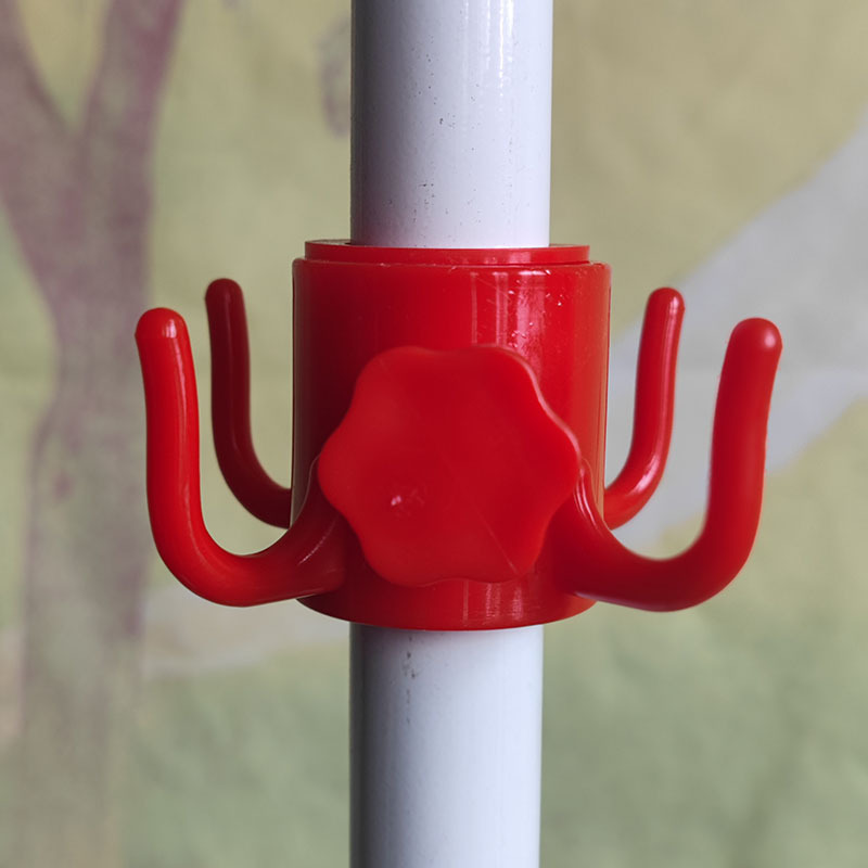 Sand Free Beach Umbrella Hook for Towels Bags and Hats Portable Umbrella Pole Organizer