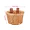 Kids Wicker Bike Basket With Leather Straps For Bikes And Scooters 6