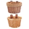Kids Wicker Bike Basket With Leather Straps For Bikes And Scooters 4
