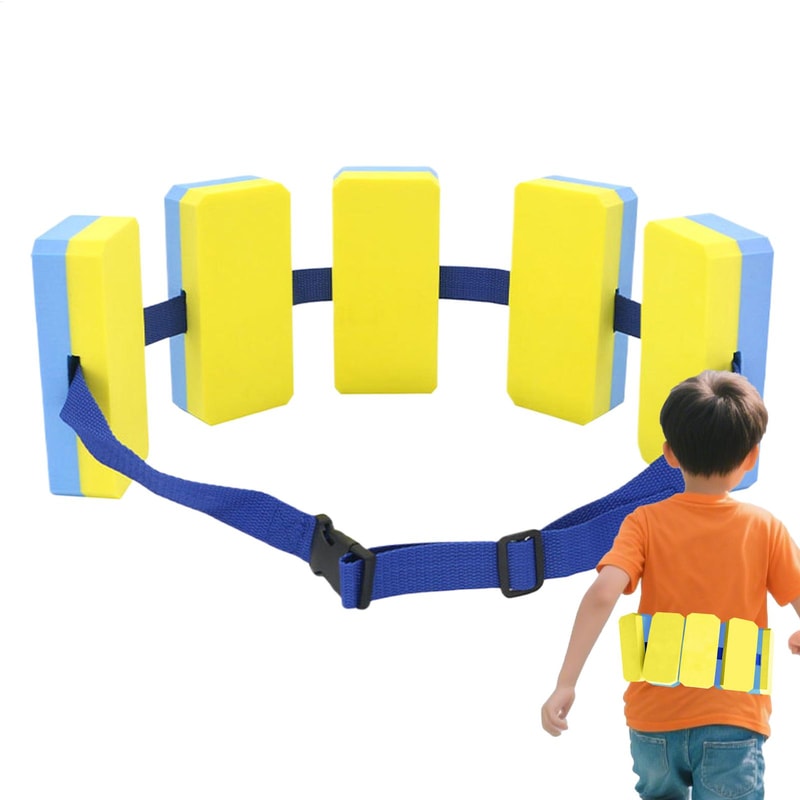 Kids Swim Belt Adjustable EVA Foam Swim Training Belt For Beginner Children 3