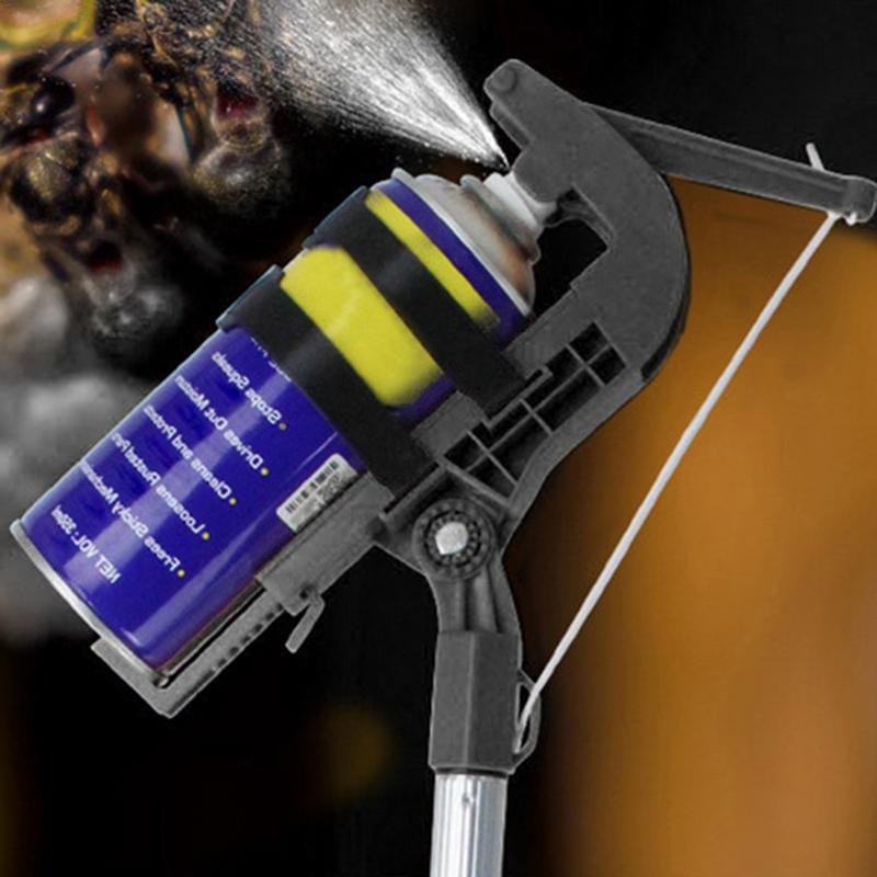 Adjustable Spray Can Extender For Extension Poles Wasp Spray Aerosol Can Pole Adapter 2